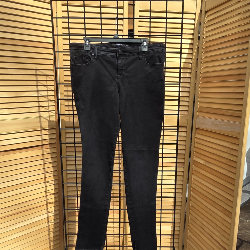 Torrid Black Denim Stretch Jeans